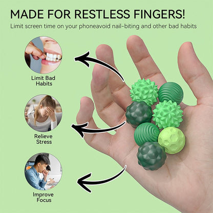 Silicone Fidget Ball Set