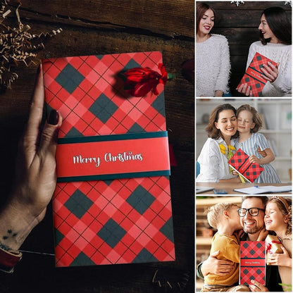 Handmade Waterfall Christmas Gift Card Booklet