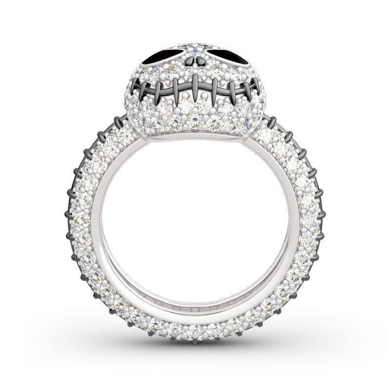 METAL JACK SKULL RING