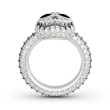METAL JACK SKULL RING