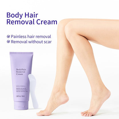Gentle Hair Removal Cream for Sensitive Skin