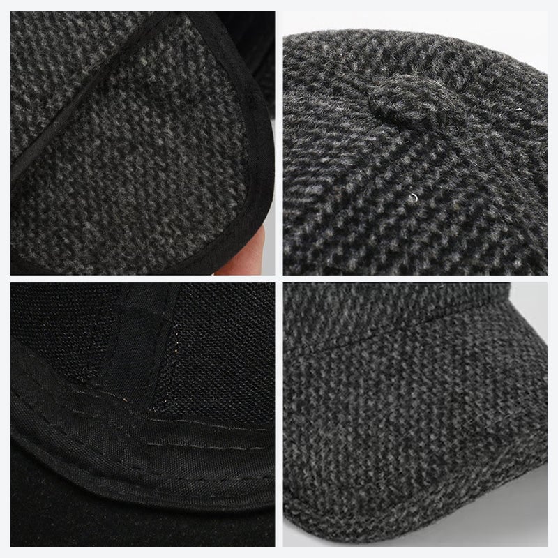 🧢Winter Baseball Cap with Ear Muffs🧢