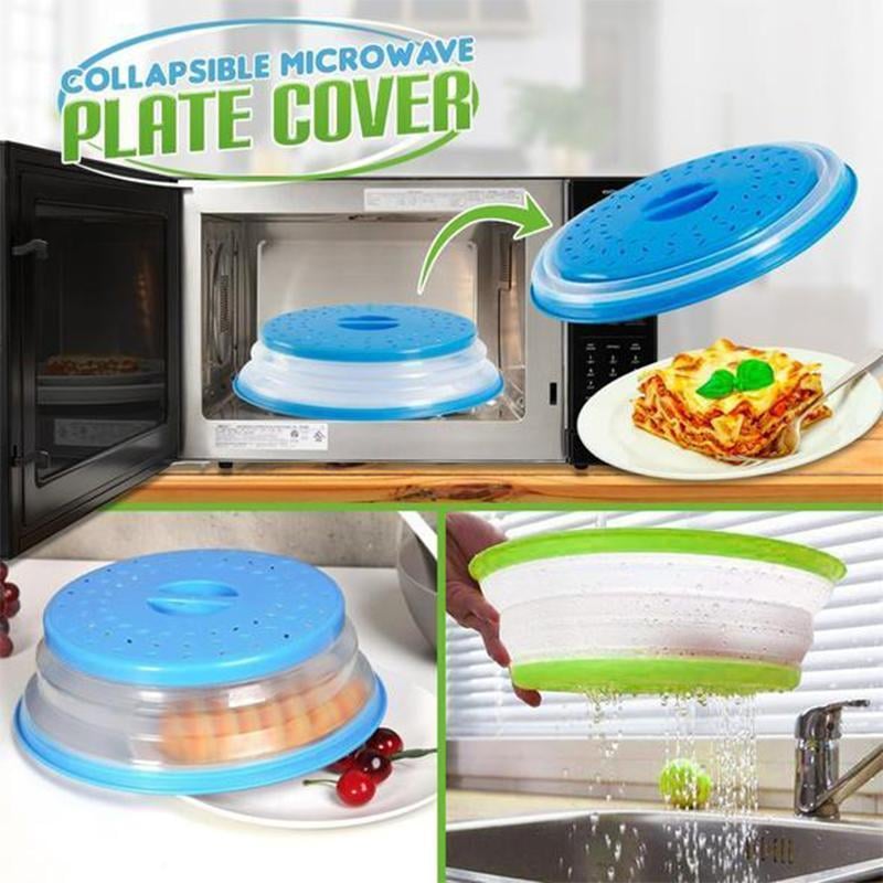 Collapsible Microwave Plate Cover