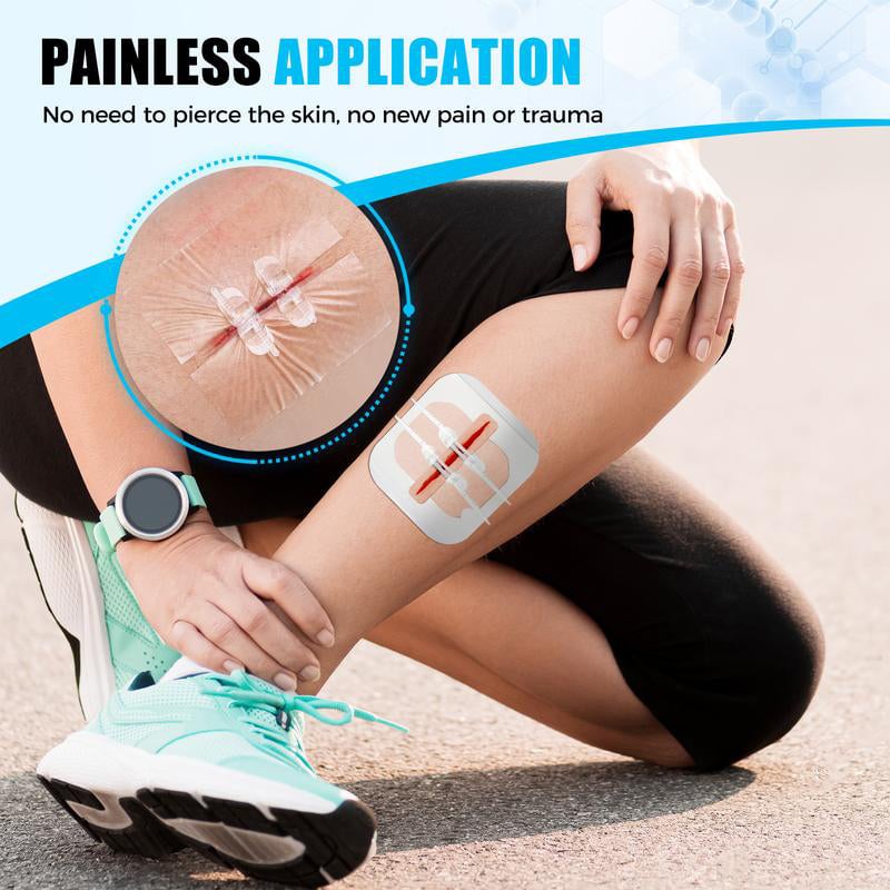 Portable Wound Protection Injury Healing for Outdoor Use Easy (2-strapsx2 pcs/box)