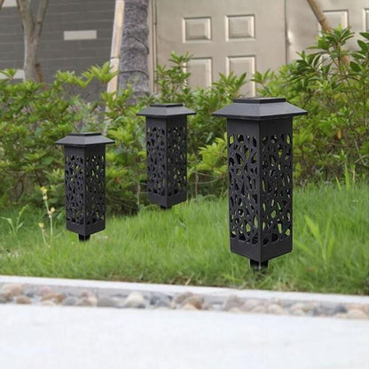Solar Powered Vintage Garden Light,6 packs