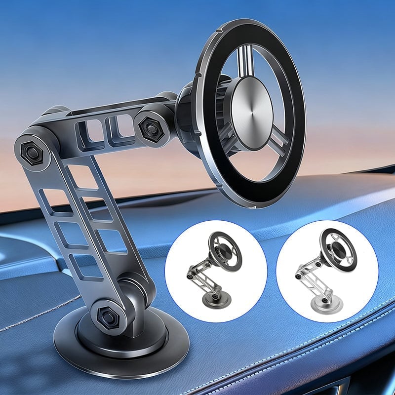Rotating Car Robotic Arm Magnetic Bracket