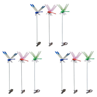 Simulation stick dragonfly clip