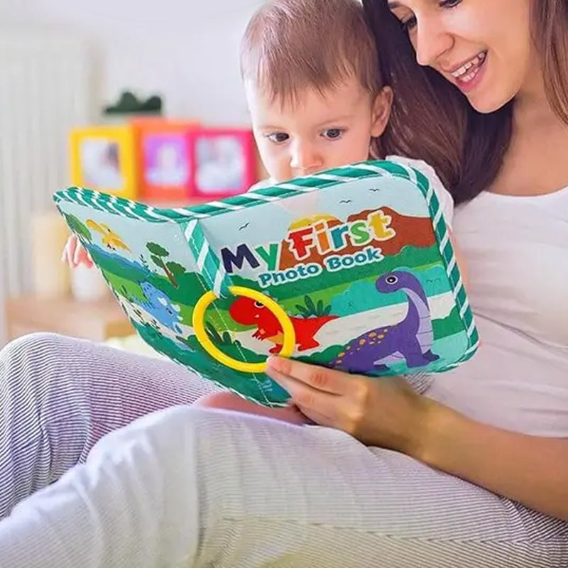 My First Baby Photo Book with Safe Mirror