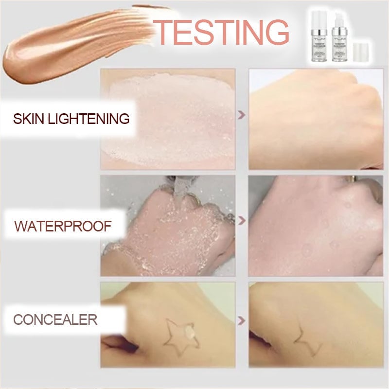 Base de maquillaje que cambia de color para pieles maduras