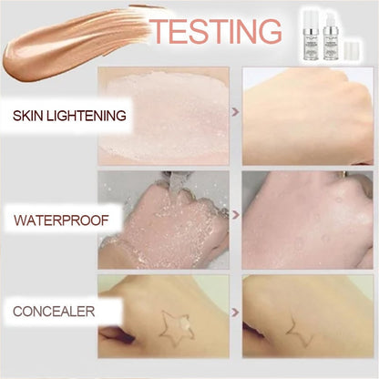 Base de maquillaje que cambia de color para pieles maduras