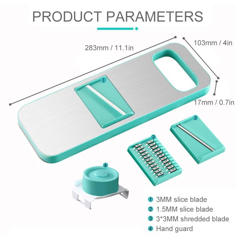 3-in-1 Stainless Steel Vegetable Cutter