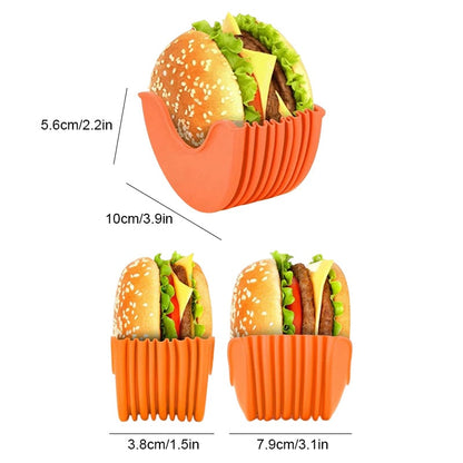 Burr-free Burger Holder