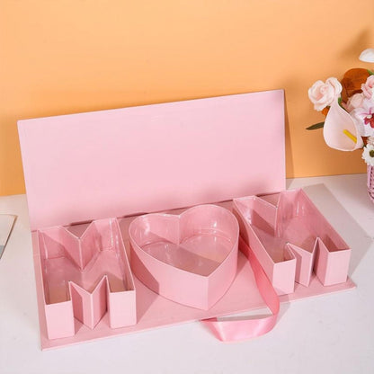 "MOM" Letter Rectangular Gift Box