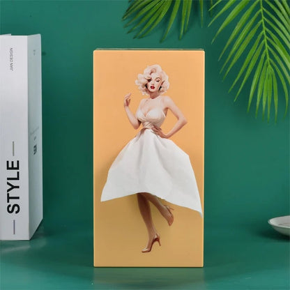 New style Flying Skirt Tissue Box
