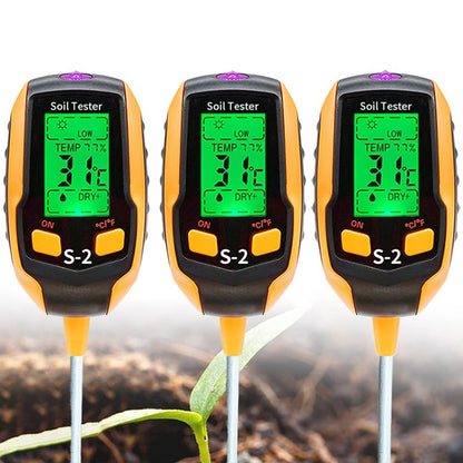 Digital 4-in-1 Soil Test Meter