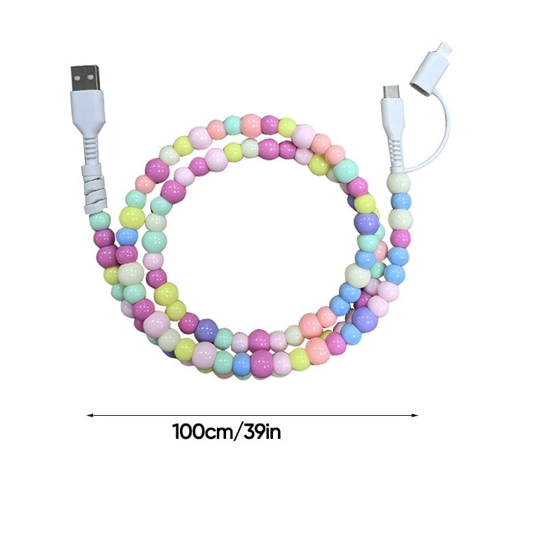 Pre-Sale：Beaded 2-in-1 Data Cable
