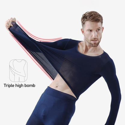 Ultra Soft Seamless Heating Set 37 ° Thermostatic Underwear