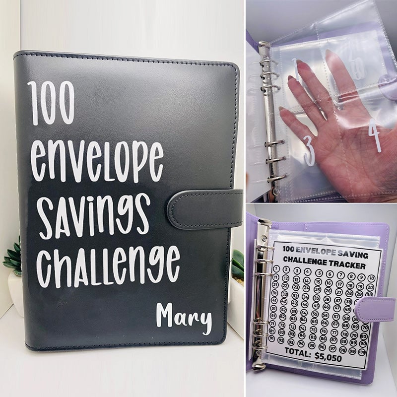 ✨100 Envelope Challenge Binder