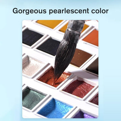 Glitter/Metallic Watercolor set