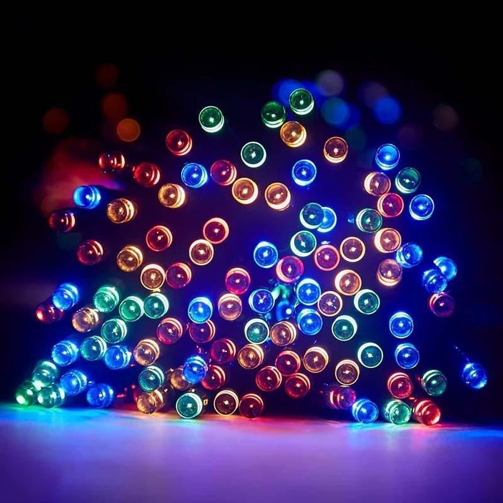 Solar-Powered LED Fairy Lights
