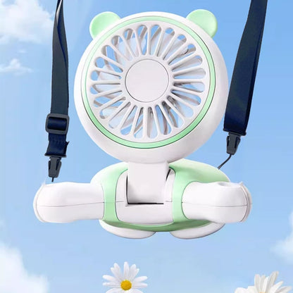 Anti-shake fan lanyard