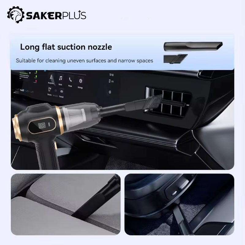 Sakerplus Handheld Cordless Car Vacuum Cleaner