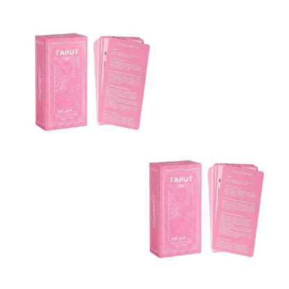 Pink Tarot Cards Deck Set