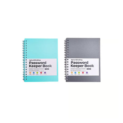 A6 Coil Password Keeper Book