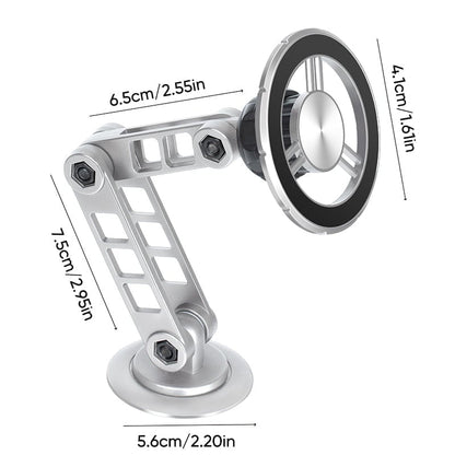 Rotating Car Robotic Arm Magnetic Bracket