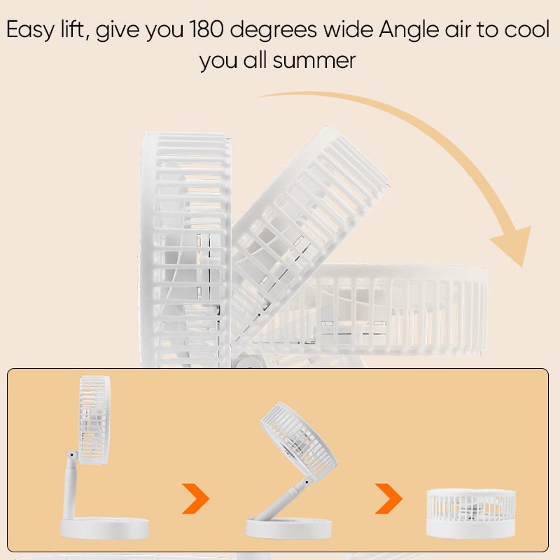 Telescopic Folding Fan