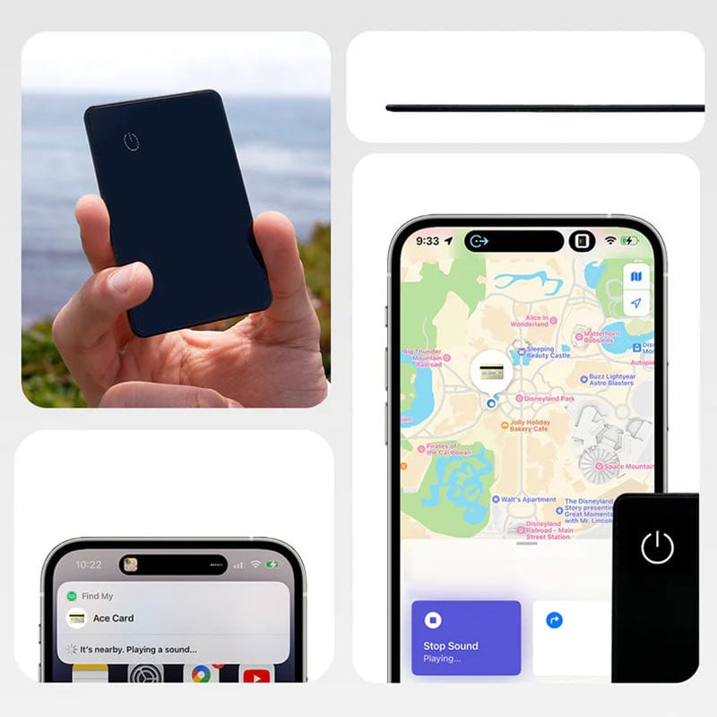 Ultra-Slim Global Tracker Card (iOS Only)