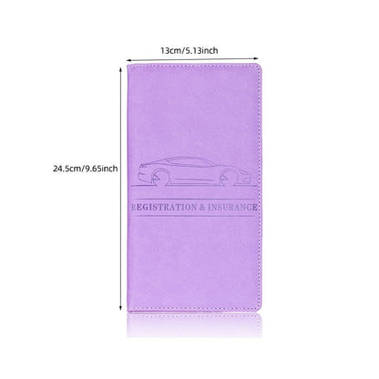 Car Registration & Insurance Card Holder