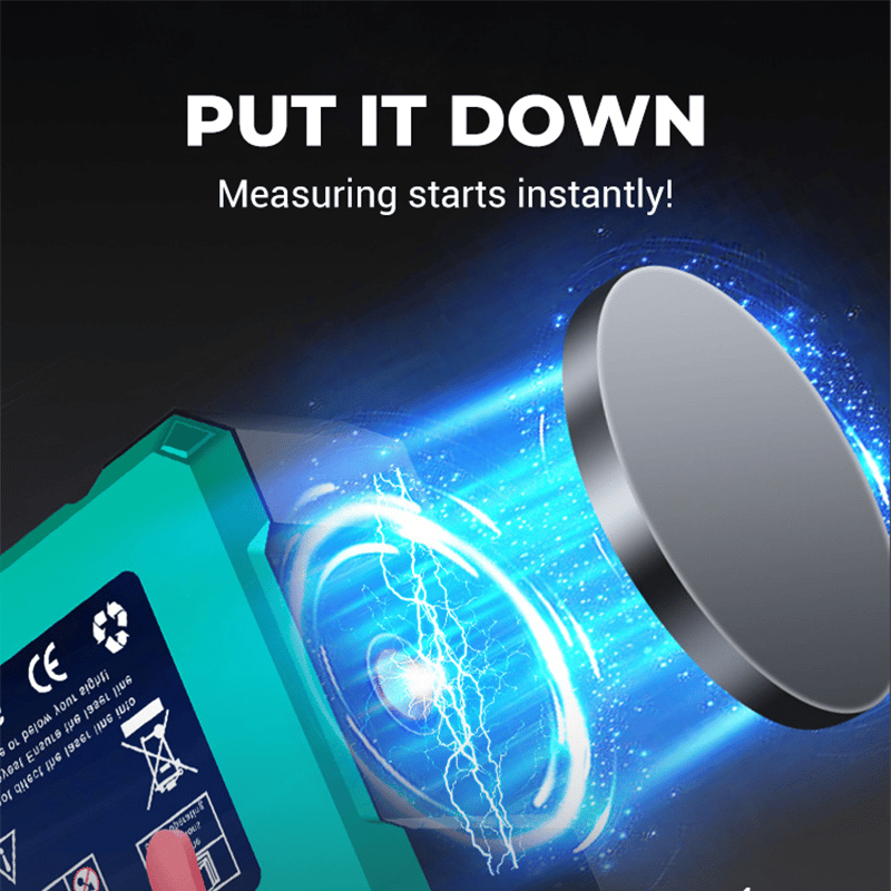 Magnetic Digital Angle Finder with Electronic Laser