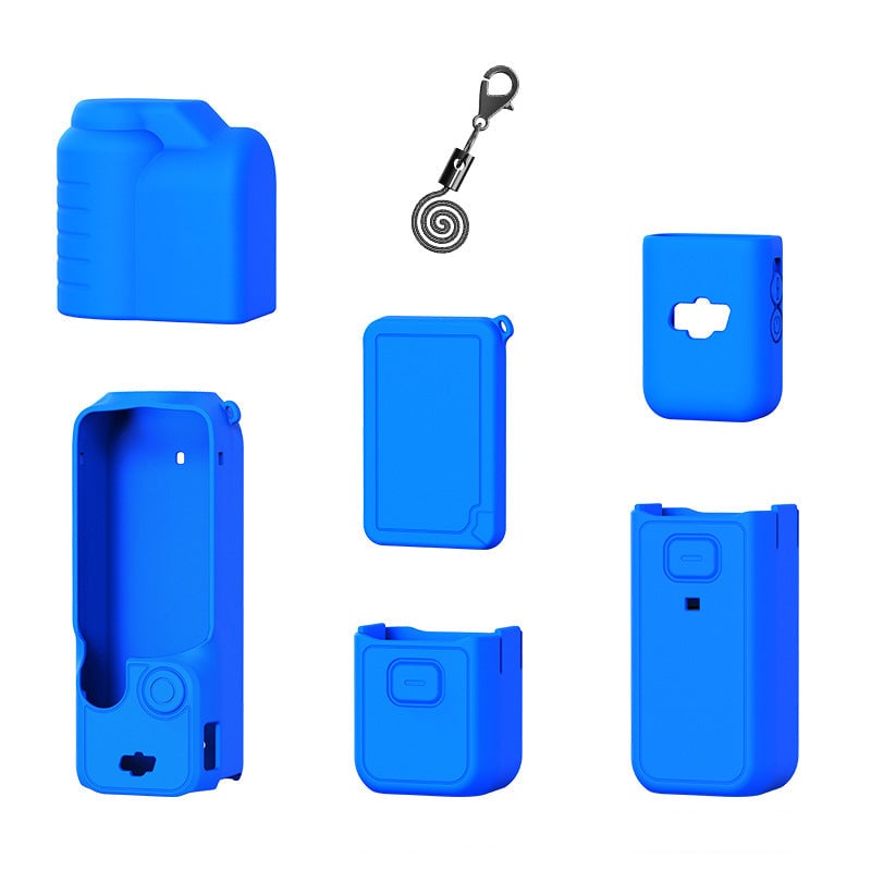 Silicone Protective Case for Osmo Pocket 3, Lens Cover, Gimbal Protective Accessories