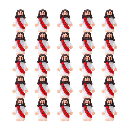 Mini Jesus Figurines -Dark Skin
