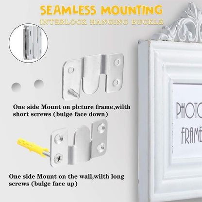 Stainless Steel Interlock Hanging Buckle