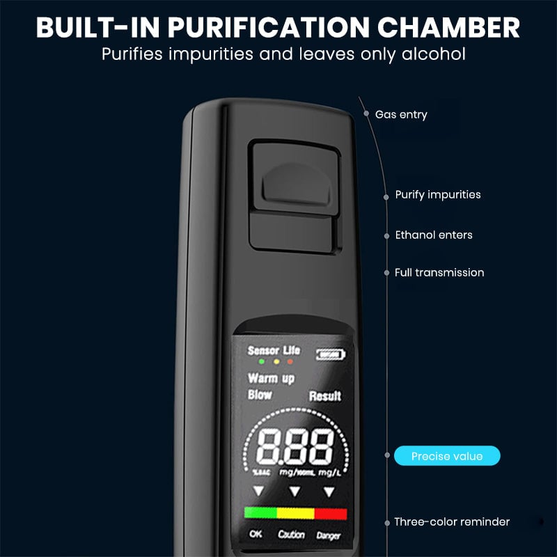 Alcoholímetro Portátil
