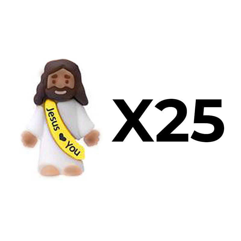 Mini Jesus Figurines -Dark Skin