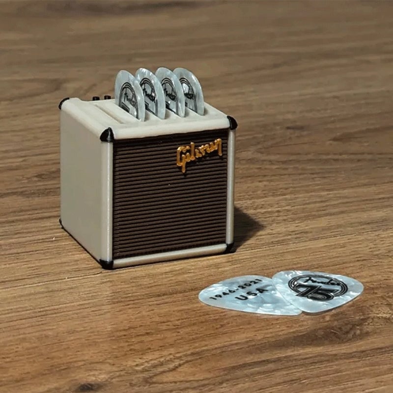 Mini Guitar Amplifier Pick Holder