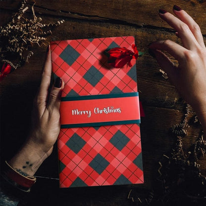 Handmade Waterfall Christmas Gift Card Booklet