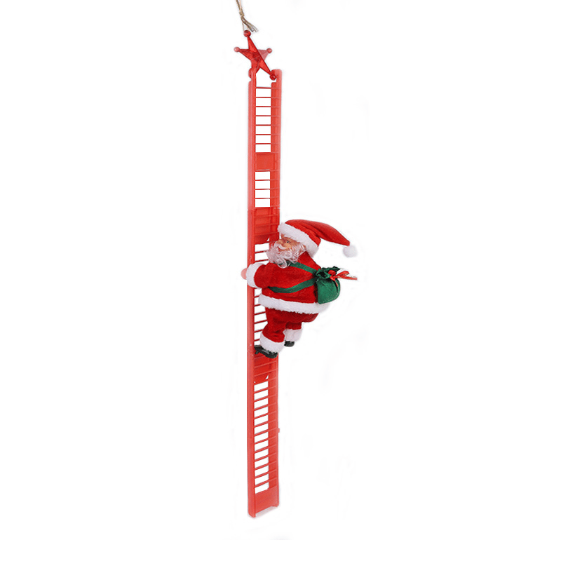 Climbing Santa Claus
