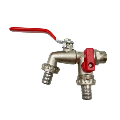 Zinc Alloy Dual Outlet Faucet for Gardening