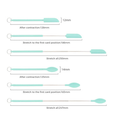 Mini Silicone Telescopic Spatula