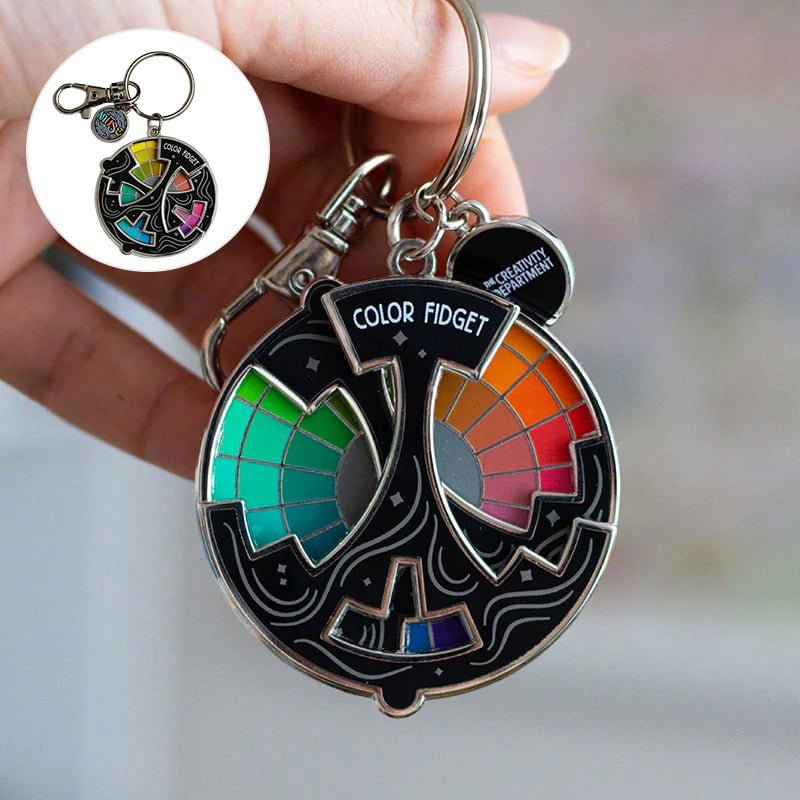 Color Fidget Enamel Pin(✨A Wheel Of Twenty Hues)