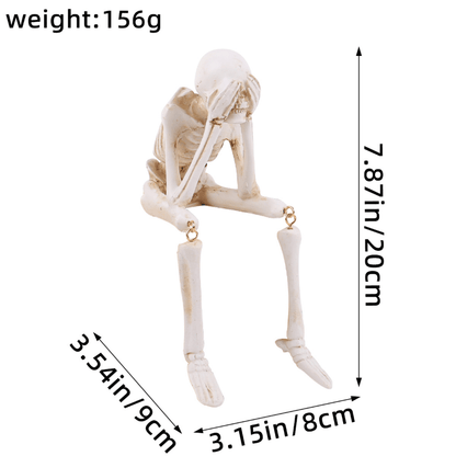 Creative Skeleton Skull Decor