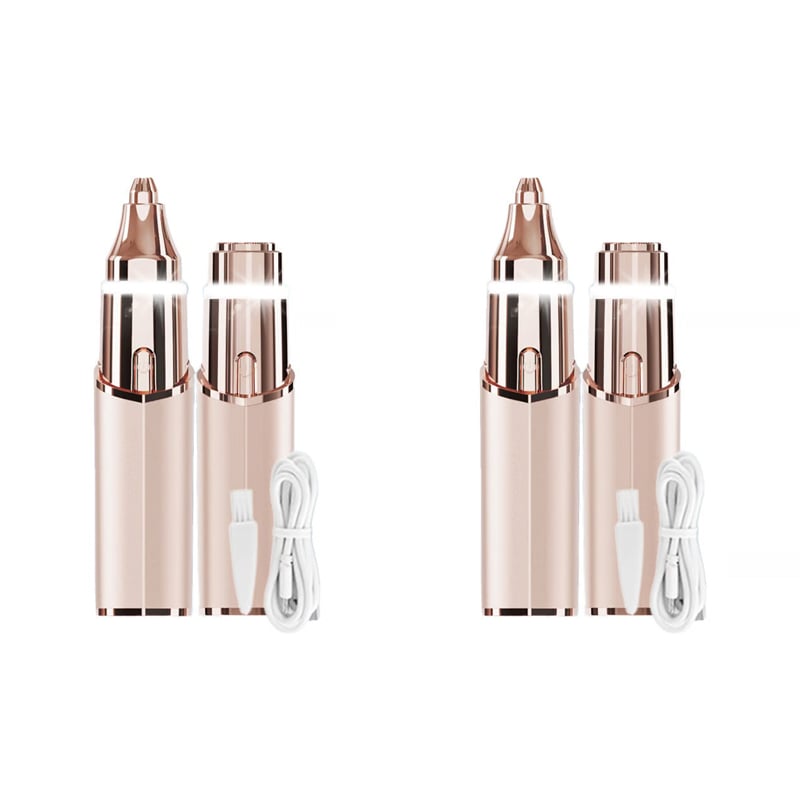 Portable 2-in-1 Facial Shaver