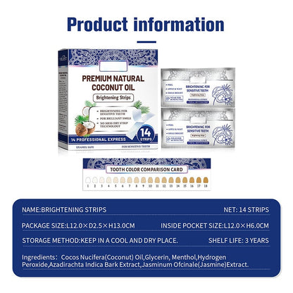 Coconut Mint Whitening Strips