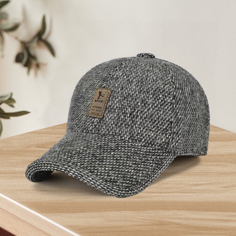🧢Winter Baseball Cap with Ear Muffs🧢