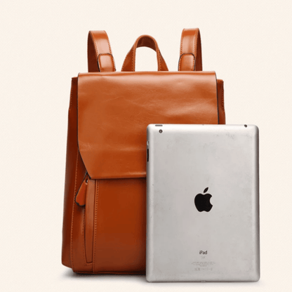 Women Leather Soft-able Unisex Backpacks