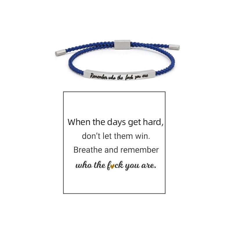 Pulsera Inspire ajustable trenzada